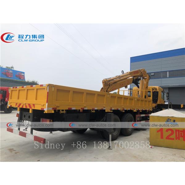 Dongfeng 6x4 12T Truck Mounted Telescopic Crane