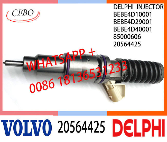 Diesel fuel Injector 20564425 BEBE4D10001 BEBE4D29001 BEBE4D40001 85000606 E3.18 for VOL D12 3989 EURO 4