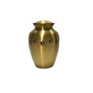 China Modern Pet Urns Brass Color Professional Customized Size Any Logo Available wholesale