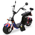 Harleyment Electric Scooter For Ladies Women 1500w Two Adults 2 Removable