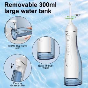 Water Dental Flosser Portable Oral Irrigator 300ML 4 Modes Rechargeable Tooth