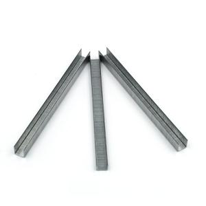 China 22 Gauge 3/8 Crown 16mm Air Pneumatic Staple 7116 for Furniture Decoration and Durable wholesale