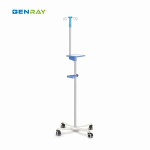 China Factory Cheap 5 Casters Stainless Steel Mobile Drip Stand wholesale
