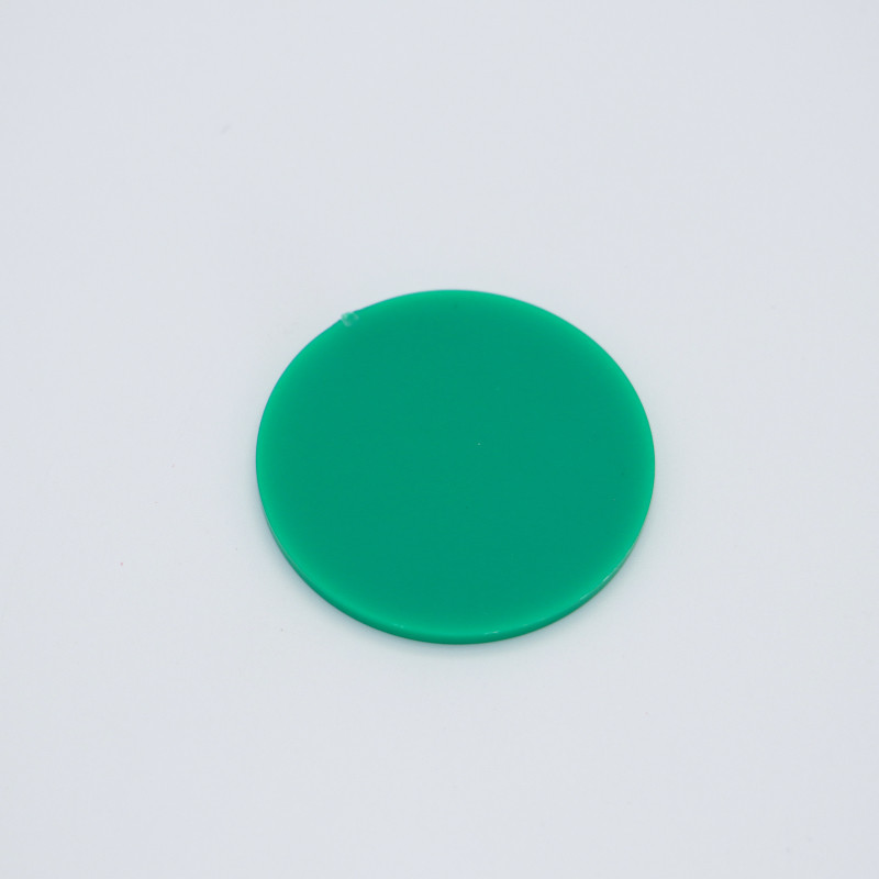 40x3MM Plastic Blank Solid Color Custom Tokens Plastic Chips With Your Own Design