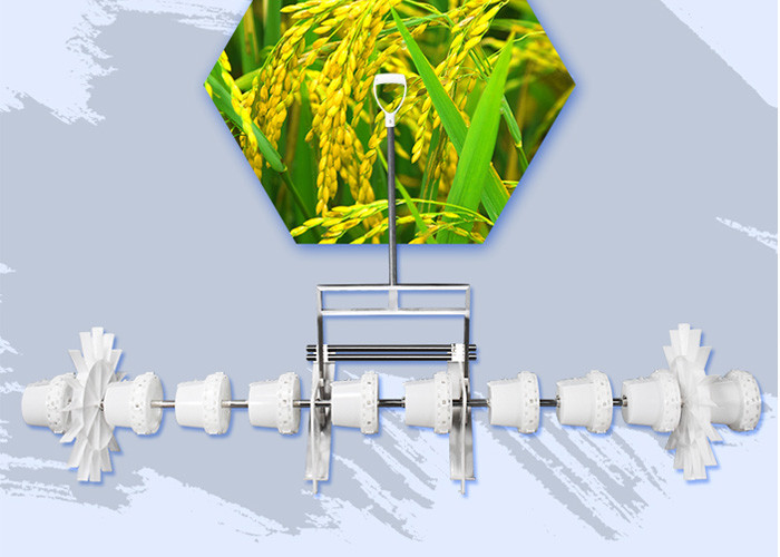 2.4 Acres/H 10 Rows Paddy Planter Machine Agriculture Seeds Machine