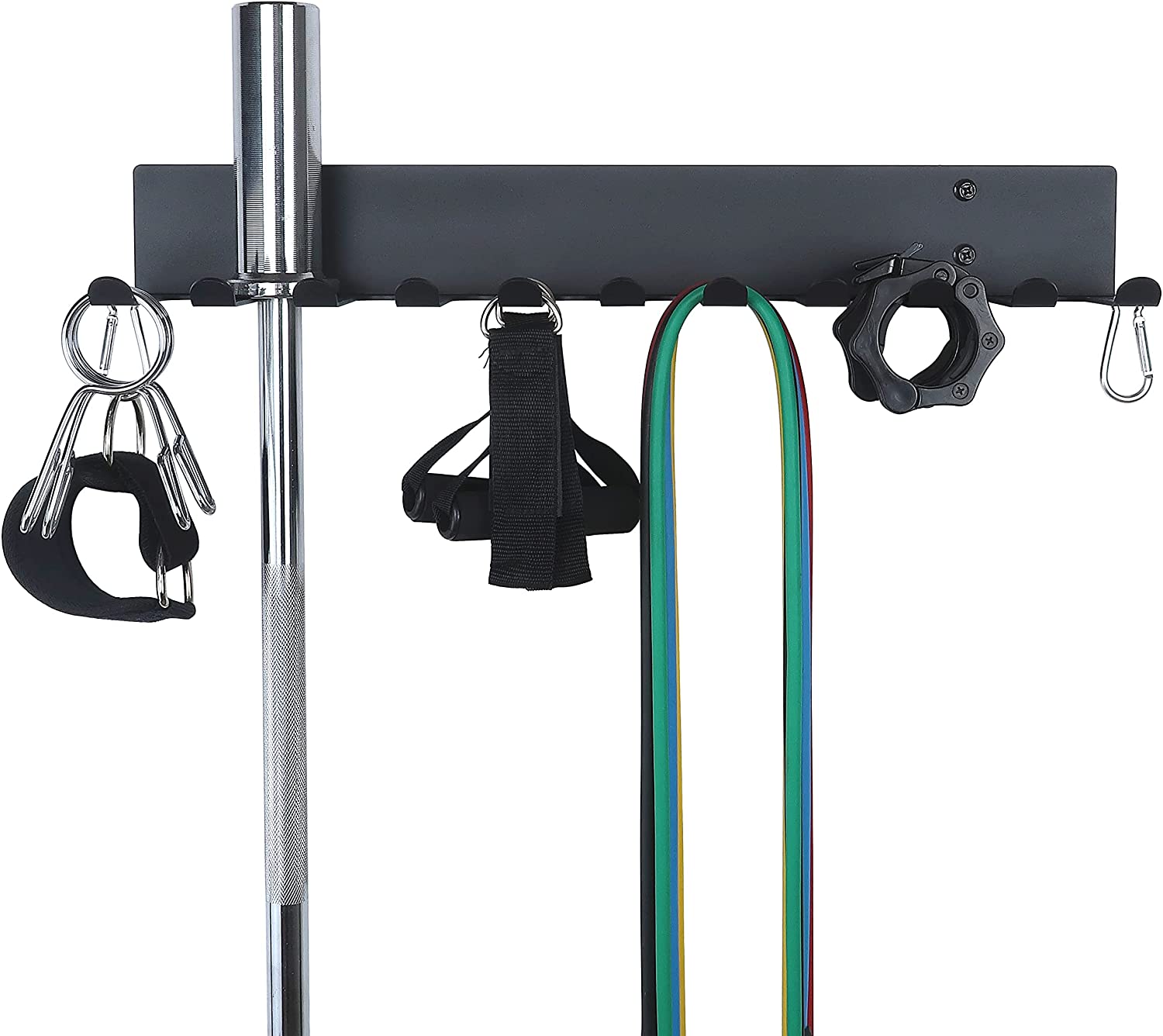 Gym Home Rack Wall-mounted Organizer Storage Holders Racks for Multi-Purpose Workout Gear