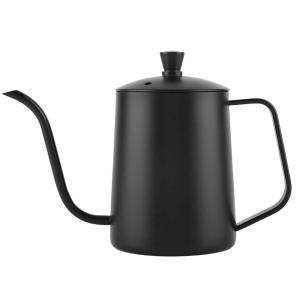 China 550ml Stainless Steel Coffee Potl Narrow Long Spout Kettle Contracted Style wholesale