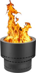 China Outdoor Smoke Free Fire Pits Stainless Steel Bonfire Pit Campfire Pit wholesale