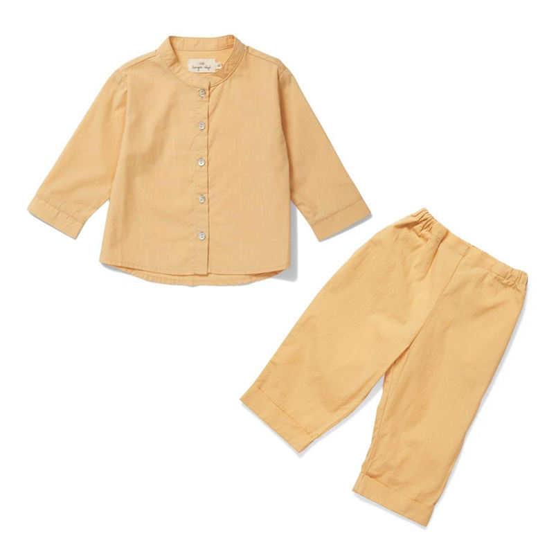 Children'S Outfit Sets Cotton Kids Striped Sets Children'S Casual Printing Sets