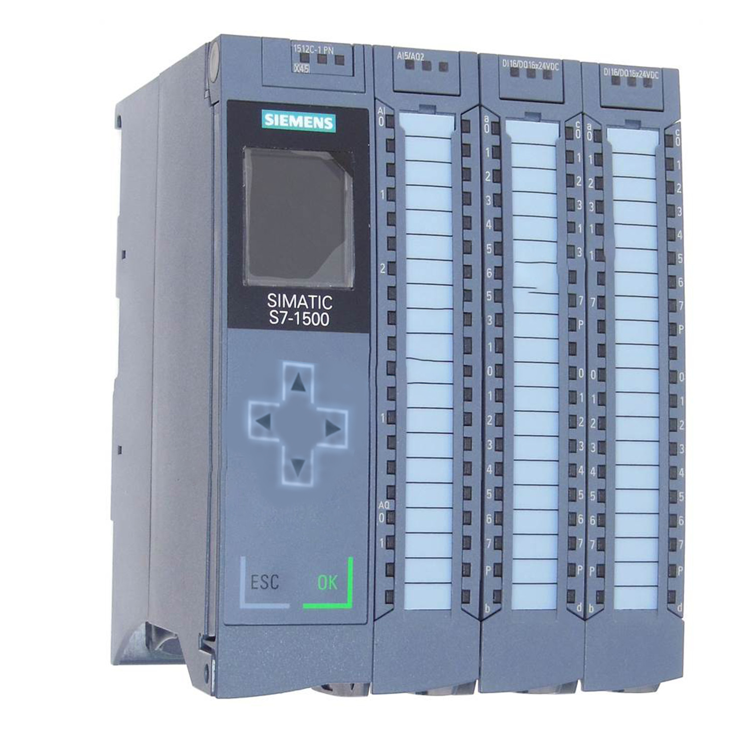 SIEMENS 6ES7512-1CK00-0AB0 PERFORMANCE, INCL. PUSH-IN FRONT CONNECTOR, SIMATIC MEMORY CARD REQUIRED