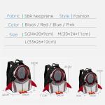 Waterproof 3D Rocket Kids Backpack Anti Lost Cartoon Girls Astronauts School