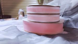 China Eco Friendly Nylon Organza Ribbon Good Shape For Clothing Shoes Jeans wholesale
