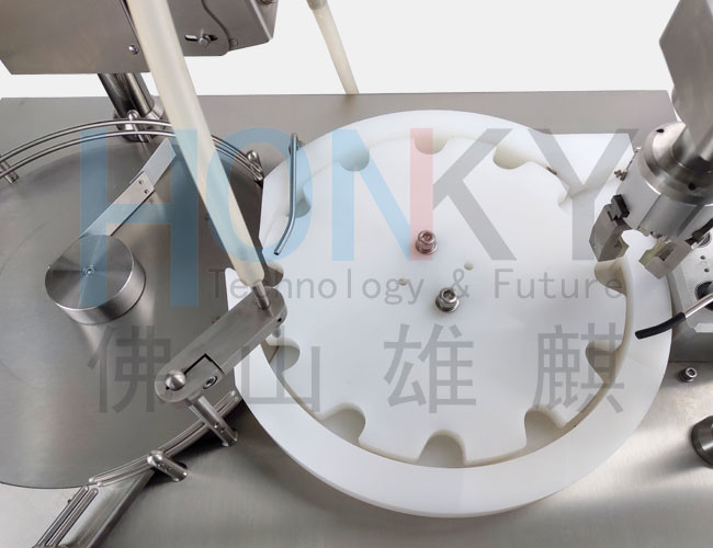 Desktop Essential Oil Dropper Bottle Filling Capping Machine For Cosmetic