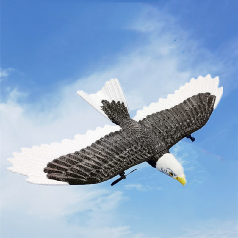 Charging time About 90mins 2024 Fx-651 Fx Rc Plane 2.4g 405mm Simulation Wingspan Eagle Aircraft Toys Gliders Kids Gifts