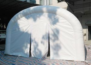 China White Advertising Inflatable Tent , UV Resistant Inflatable Shelter Tent wholesale