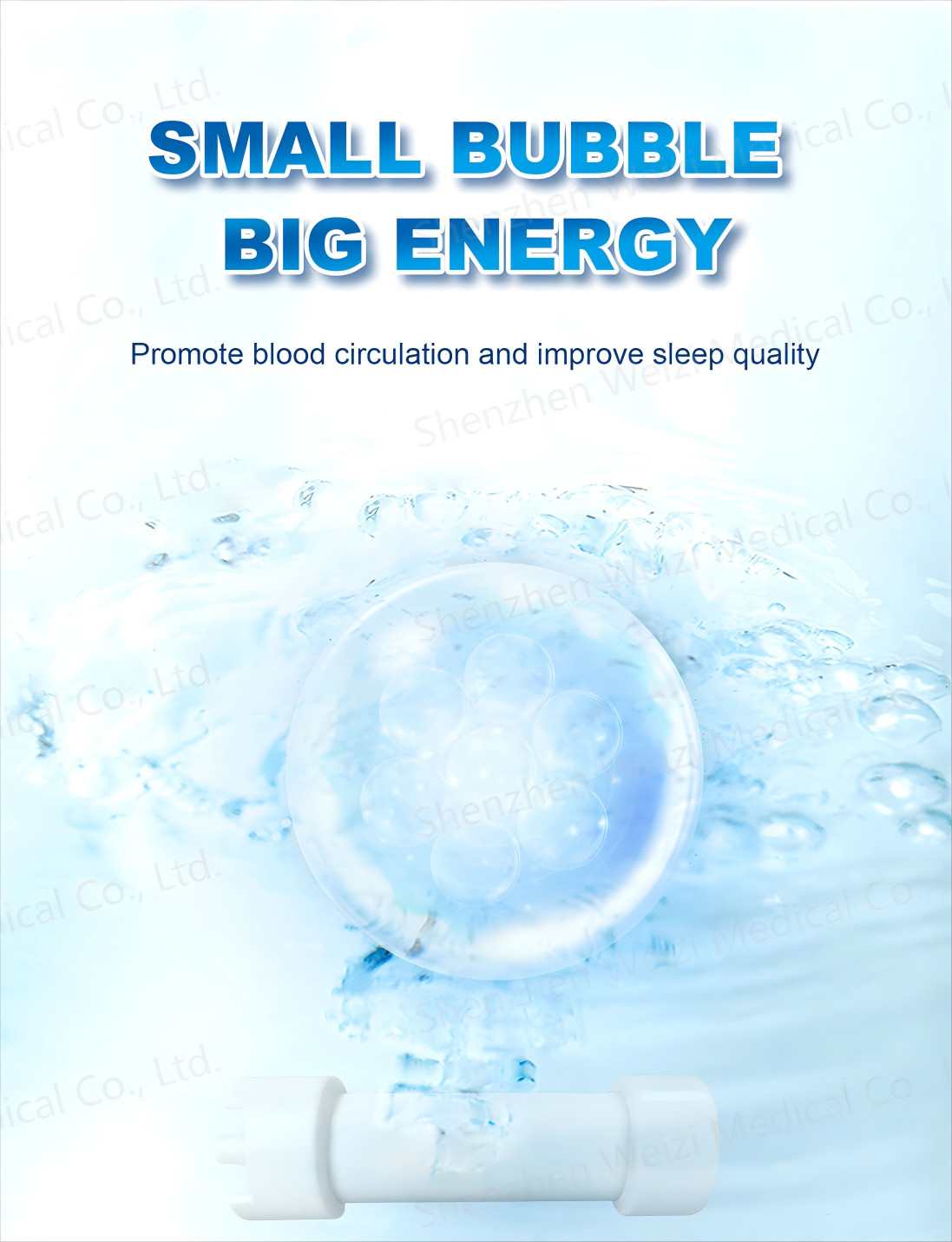Hydrogen SPA Machine Promote Blood Circulation Hydrogen Bath For Body Relaxes WEIZI