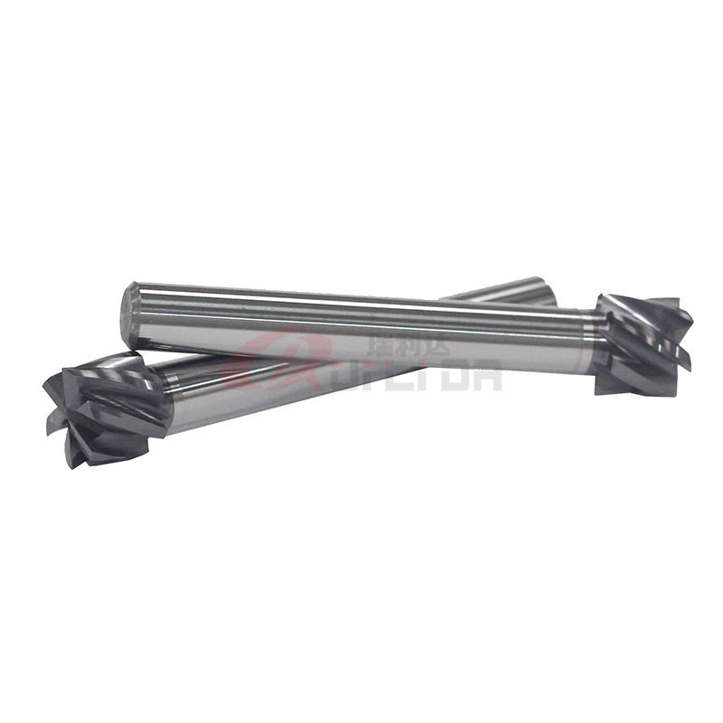 6 Flutes T Slot Custom Ground End Mills Cutter Carbide Alloy Tungsten Steel Slotting Cnc