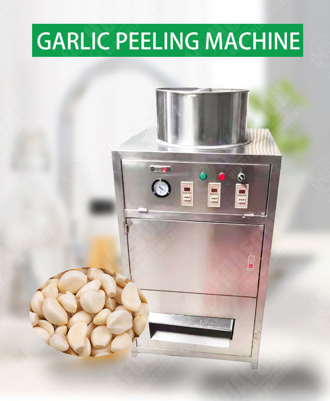 30 kg/h Dry Garlic Peeler Machine Commercial Garlic Peeling Machine
