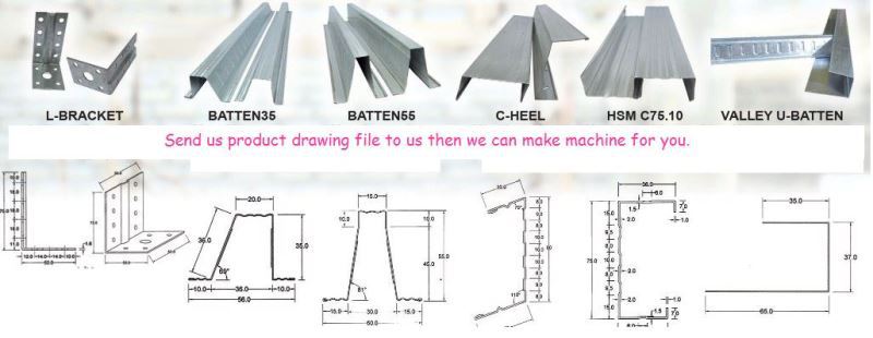 metal stud and track roll forming machine