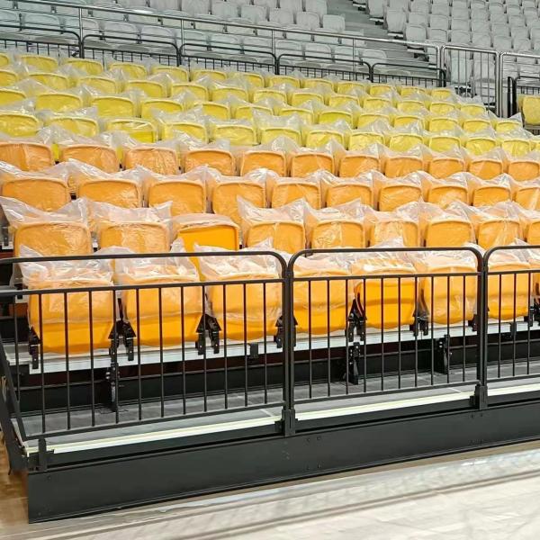 VIP Plastic Bleacher Seats Plastic Stadium Chairs Outdoor Big Comfort Stadium