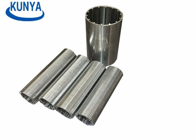 316SS 304SS V Wire Screen Pipe Wedge Basket Stainless Steel