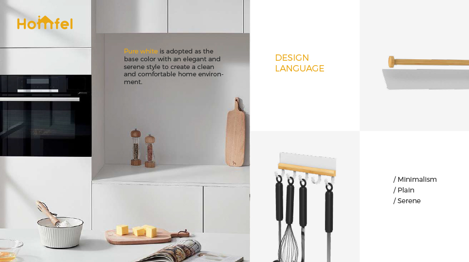 Space Saving Kitchen Utensil Hooks No Drilling Wall Mounted Holders for Organization