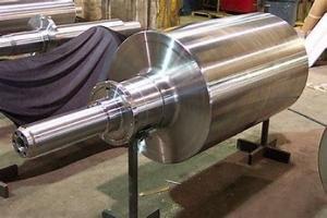 China HRC55 Strong Adhesion Electric Heated Thermal Transfer Rollers wholesale