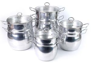 China 4pcs Die Casting Aluminum 28cm Shallow Pot All Clad Saucepan wholesale