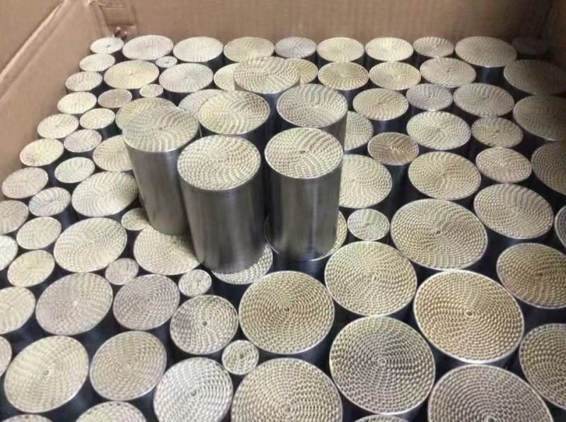 304/316 Stainless Steel Metal Honeycomb Substrate for Car Catalytic Converters (600 CPSI)