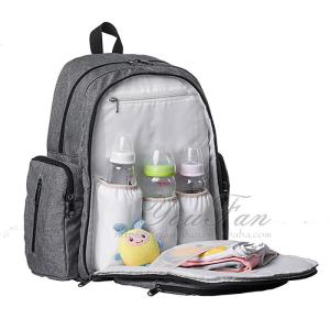 China Durable Fabric Baby Diaper Bag Mom Backpack wholesale