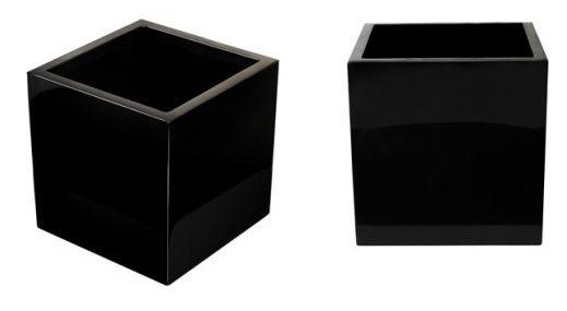 Large Stock Fiberglass Plant Pot Fiberglass Flower Planters Matte Glossy Finished