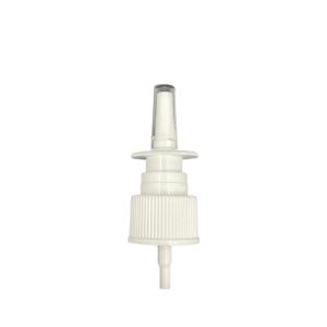China 0.16ML Dosage 20mm Mist Sprayer Perfume PP Nasal Suction Pump 18/410 With Clear Cap wholesale