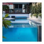 High Surface Hardness Acrylic Glass Swimming Pool in Prefabricated Shipping