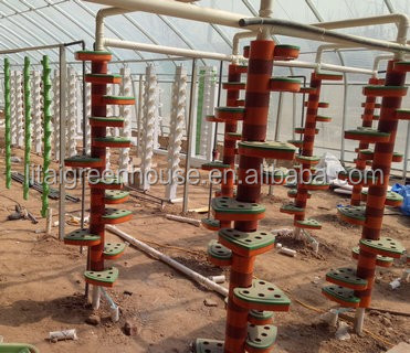 Industrial Greenhouse Hydroponic Vegetable Growing System with 11 liters Volume