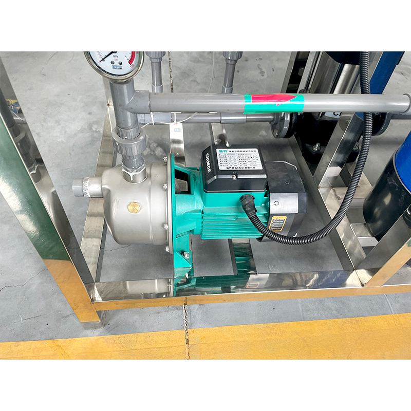 500L FRP Vessel Reverse Osmosis Plant for Pure Water Treatment in Stainless Steel Tank