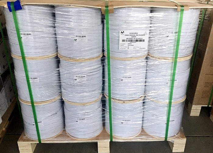 3C-2V PE UV JIS Series Electrical 75 Ohm Coaxial Cable Outdoor For TV Video