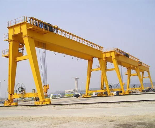 MG type double beam a frame gantry crane 40 ton