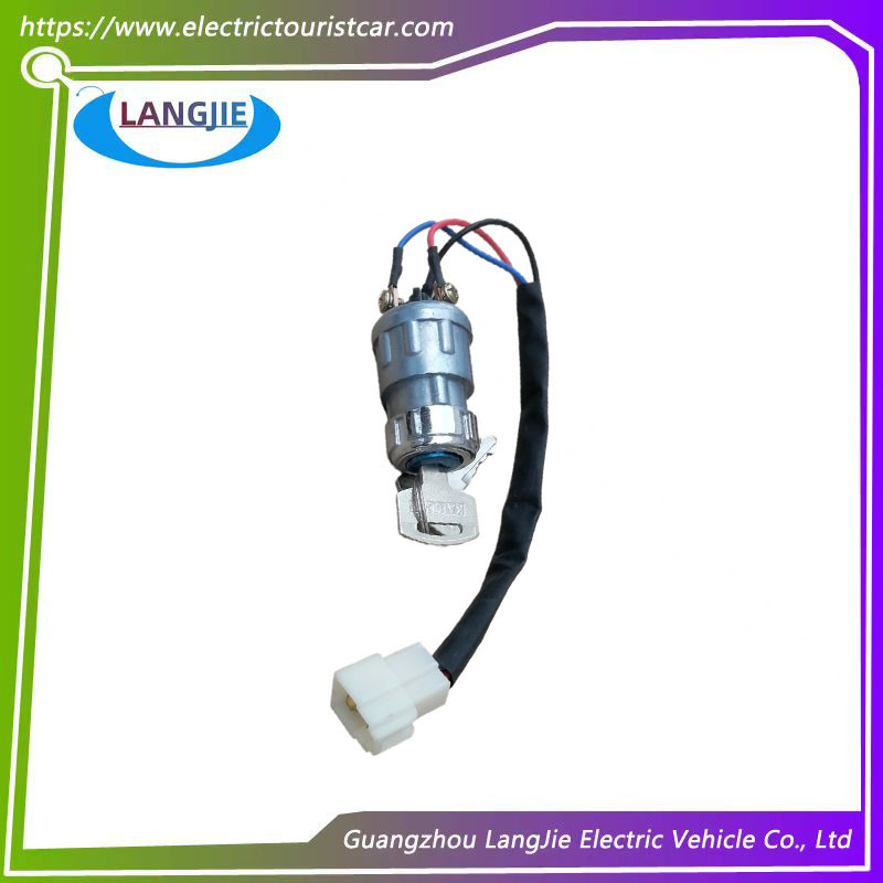 Start Switch Electric Door Lock Key Switch LVTONG Electric Sightseeing Car Accessories