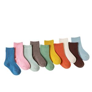 China Unisex Thick Children'S Cotton Socks Blue Pink Foot Tube For Children'S wholesale