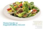 custom printed party plates disposable sugarcane bagasse plate Biodegradable