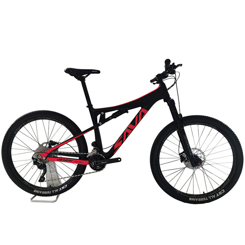 SAVA 27.5 MTB Carbon Mountain Bikes Full Suspension 150kg Load Capacity