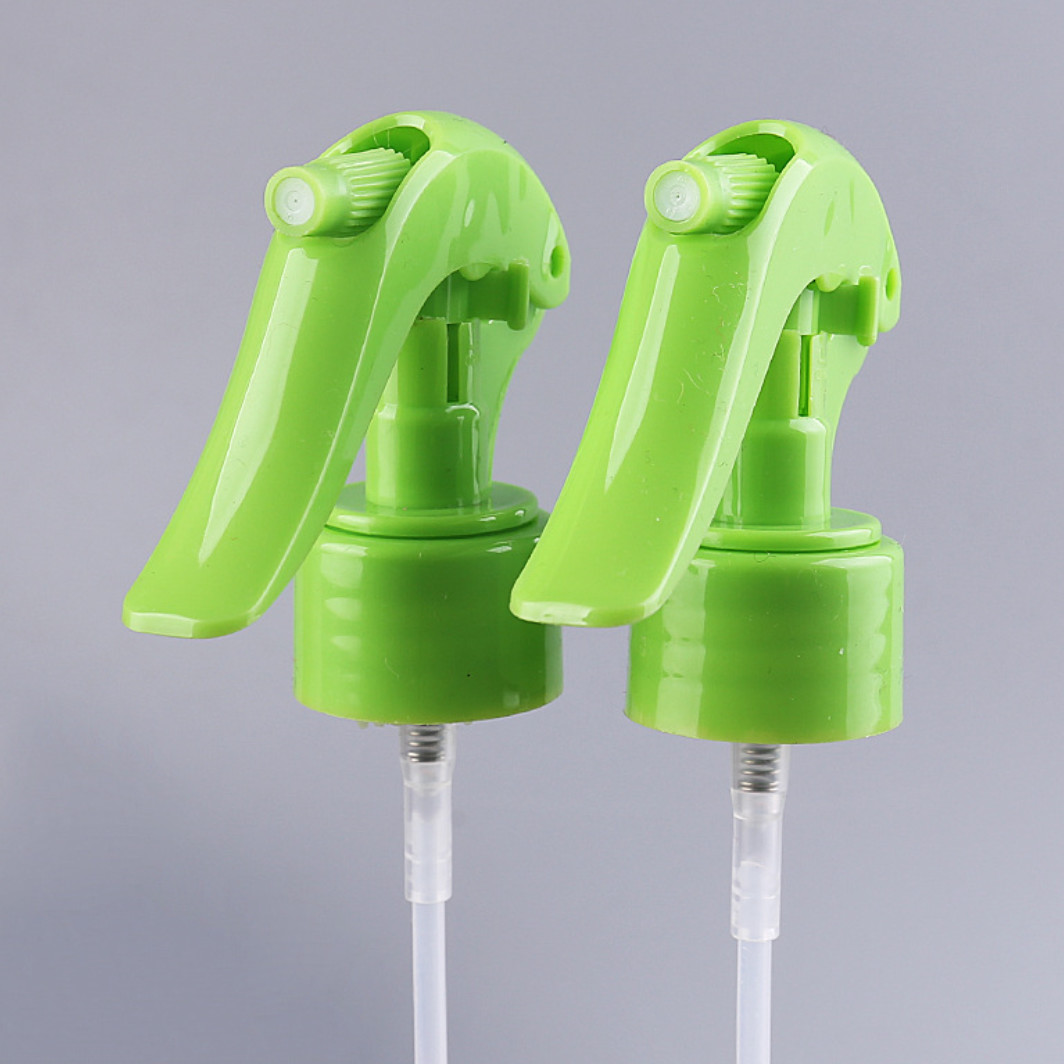 24MM Mini Trigger Sprayer Green Fine Mist Spray With Tube