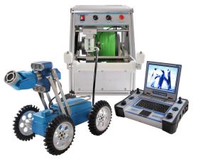 China ISO CCTV Pipe Inspection Equipment Robot , Mainline Inspection Crawler System wholesale