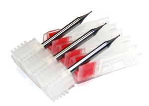 China Carbide Micro End Mills / 1mm Two Flutes Solid Carbide End Mill Cutter wholesale