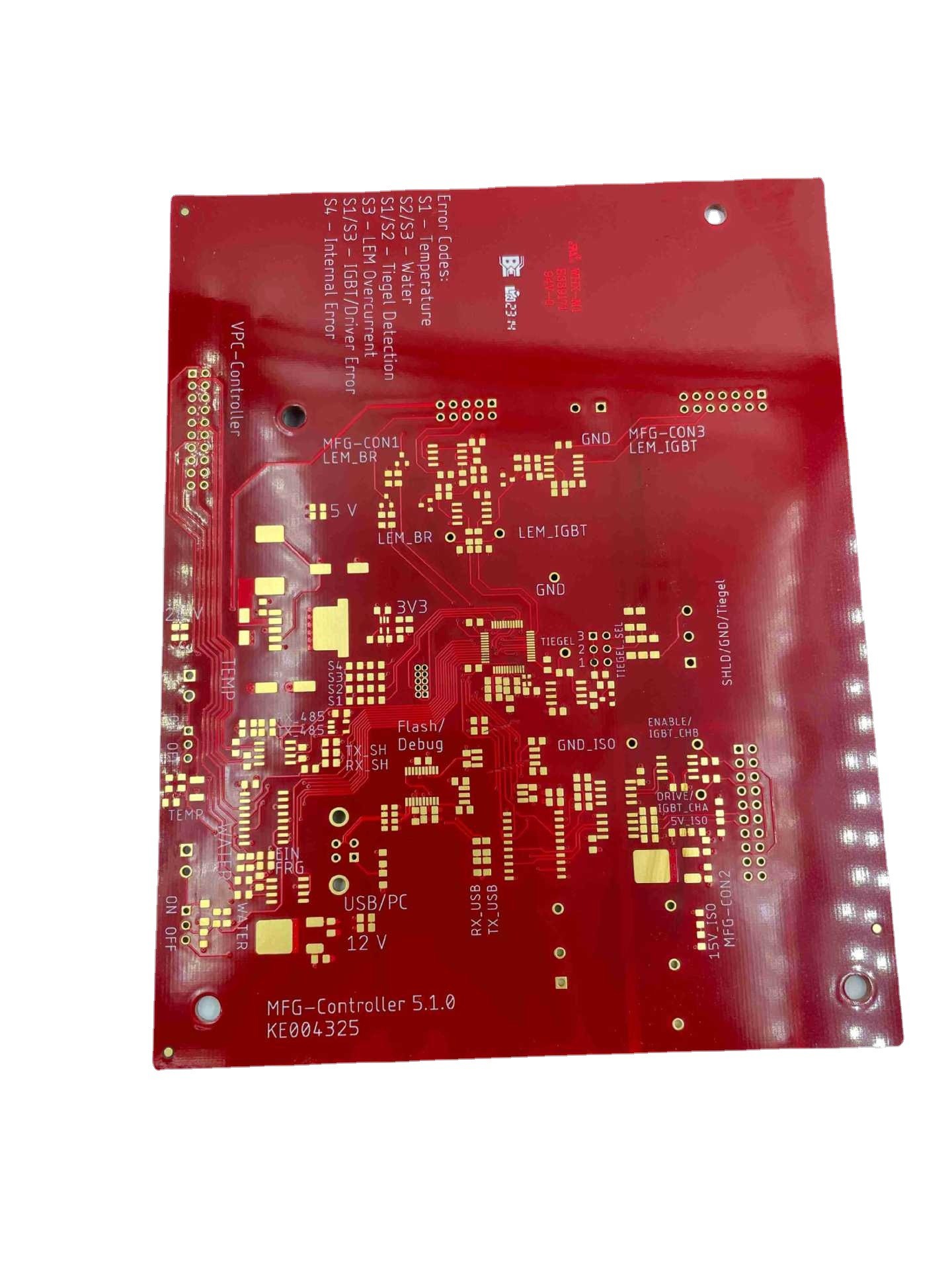 Multilayer Prototype PCB Assembly Custom Rectangular Irregular Shape