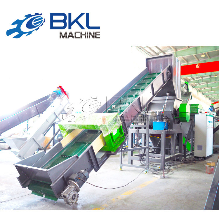 Plastic Waste Bags And Film Washing Production Machine Line