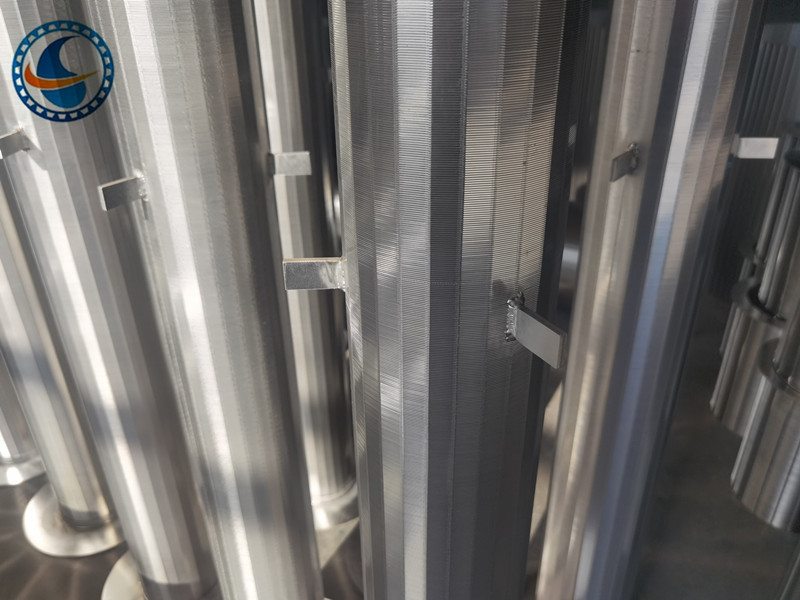 Ss 321 Johnson Type Continuous Slot Wedge Wire Screen Pipe