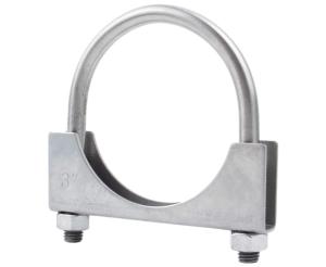 China Stainless Steel Muffler / Exhaust 3 Inch U Bolt Clamp wholesale