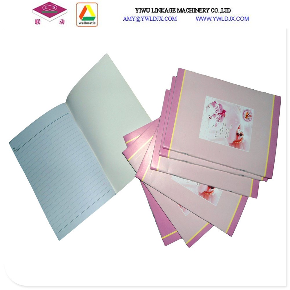 Professional Saddle Stitching Exercise Book Binding Machine for Office Stationery