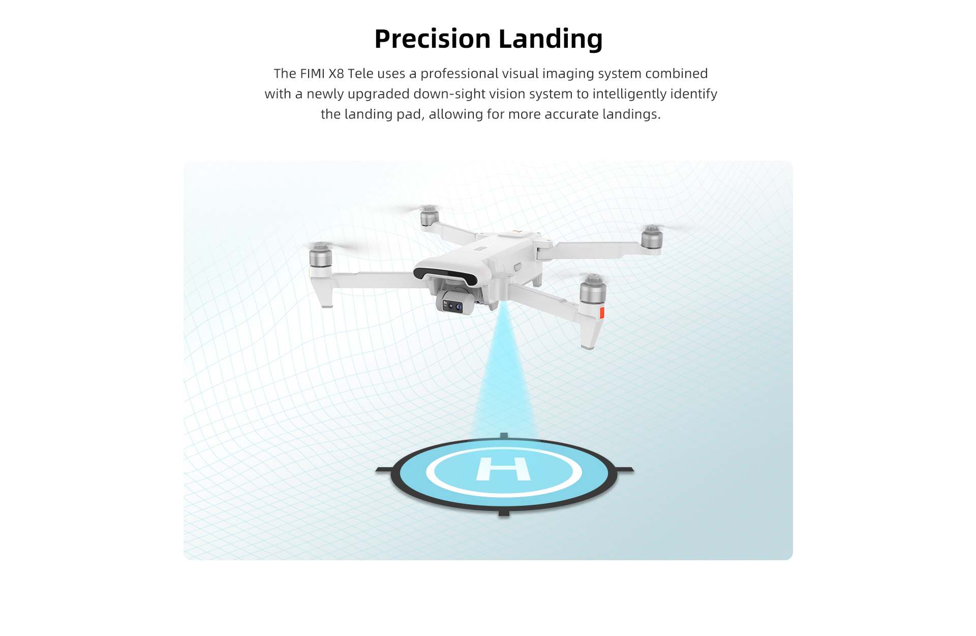 Fimi X8 Tele Professional Drone with GPS Brushless Motor 3 Axis Gimbal 4K Camera 2.4G/5.8G Dual Band Digital Image Transmission